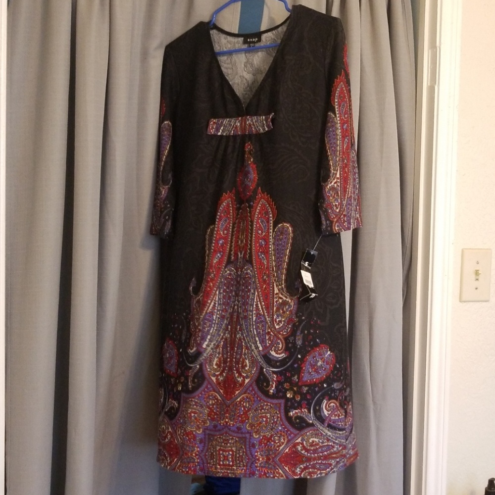 Print dress